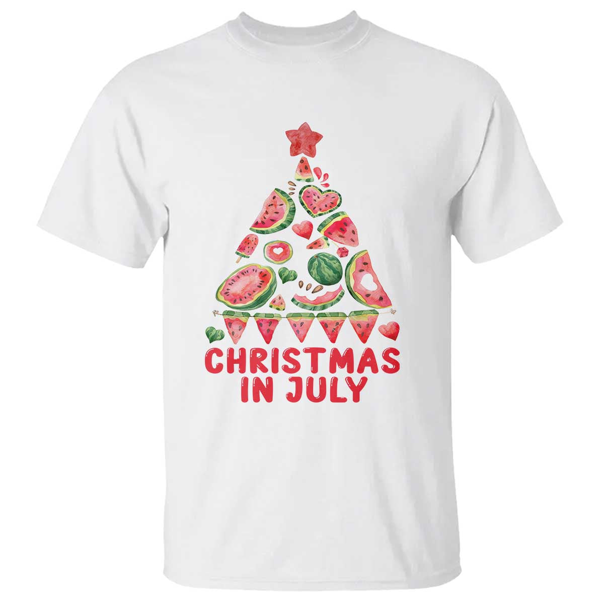 christmas-in-july-t-shirt-watermelon-summer-christmas-tree