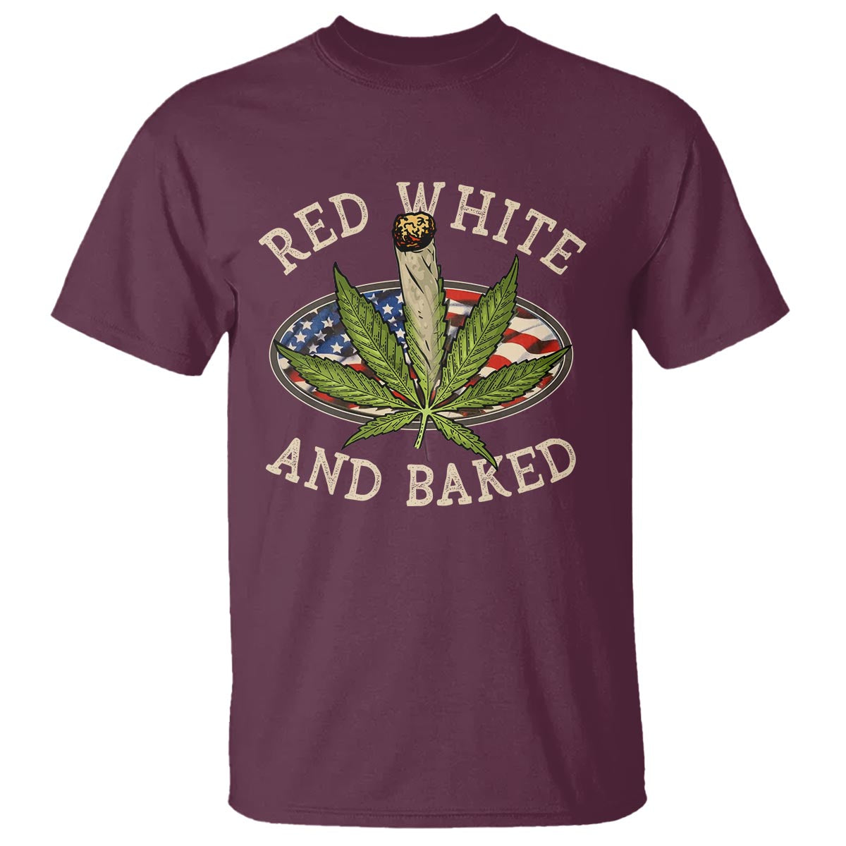 funny-marijuana-4th-of-july-t-shirt-red-white-and-baked-patriotic-weed-1