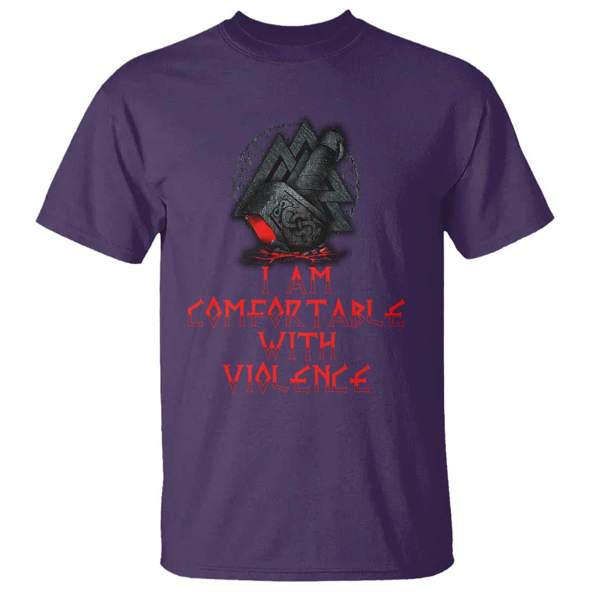 viking-t-shirt-i-am-comfortable-with-violence