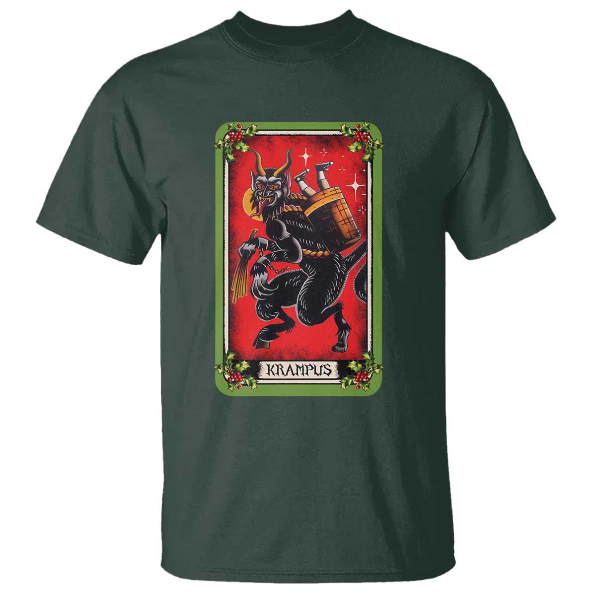christmas-krampus-t-shirt-american-traditional-tarot-card