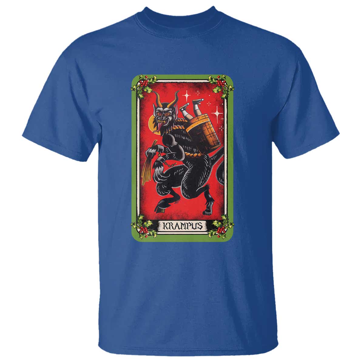christmas-krampus-t-shirt-american-traditional-tarot-card