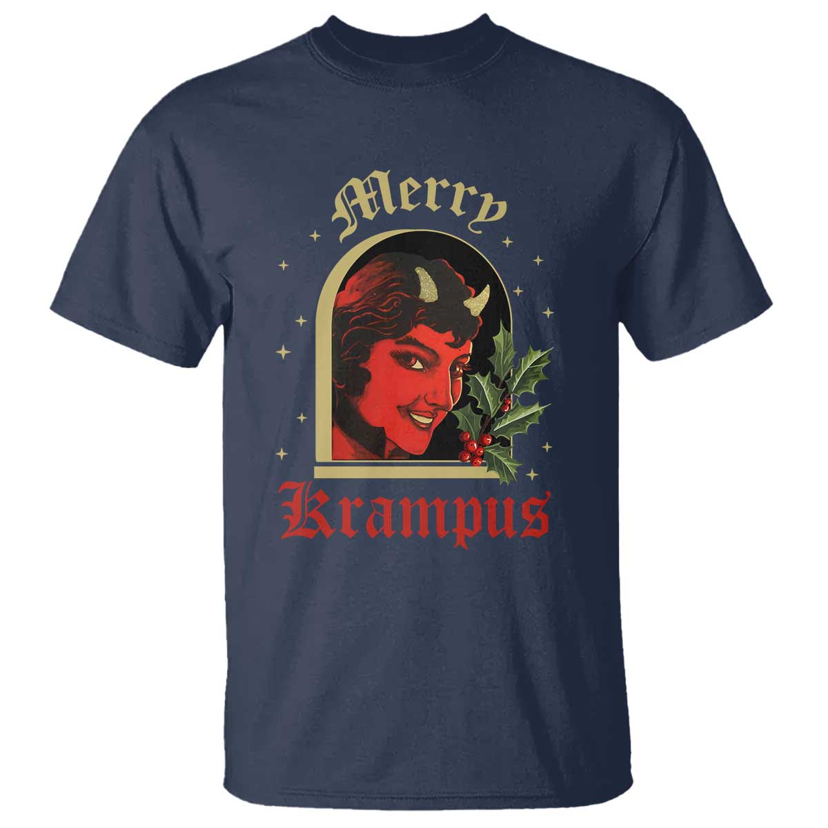 horror-christmas-female-krampus-t-shirt