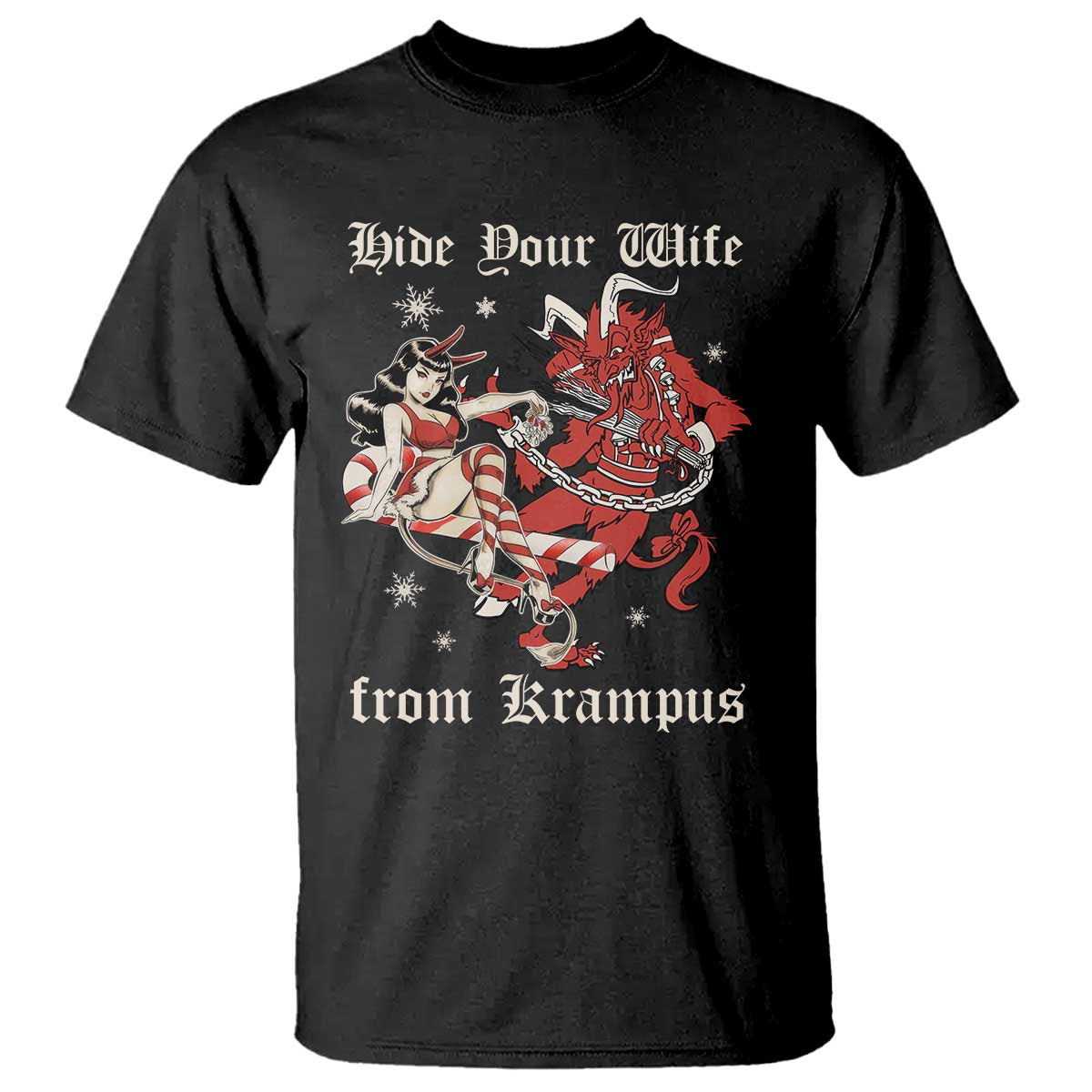 funny-christmas-t-shirt-hide-your-wife-from-krampus
