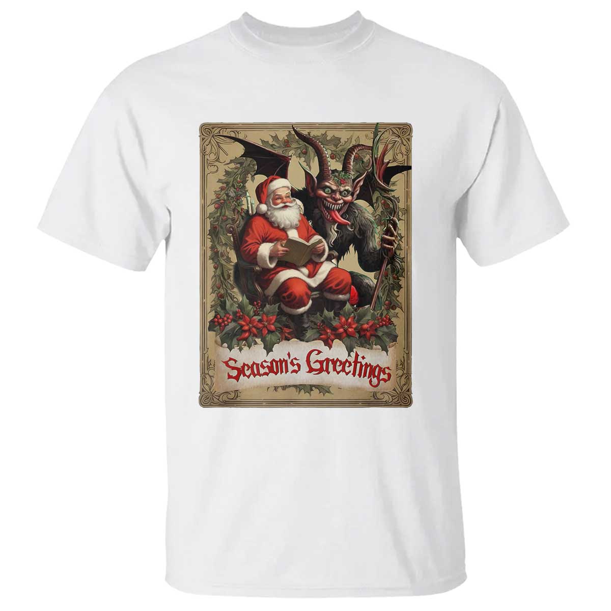 christmas-krampus-t-shirt-season-greeting-vintage-tarot-card