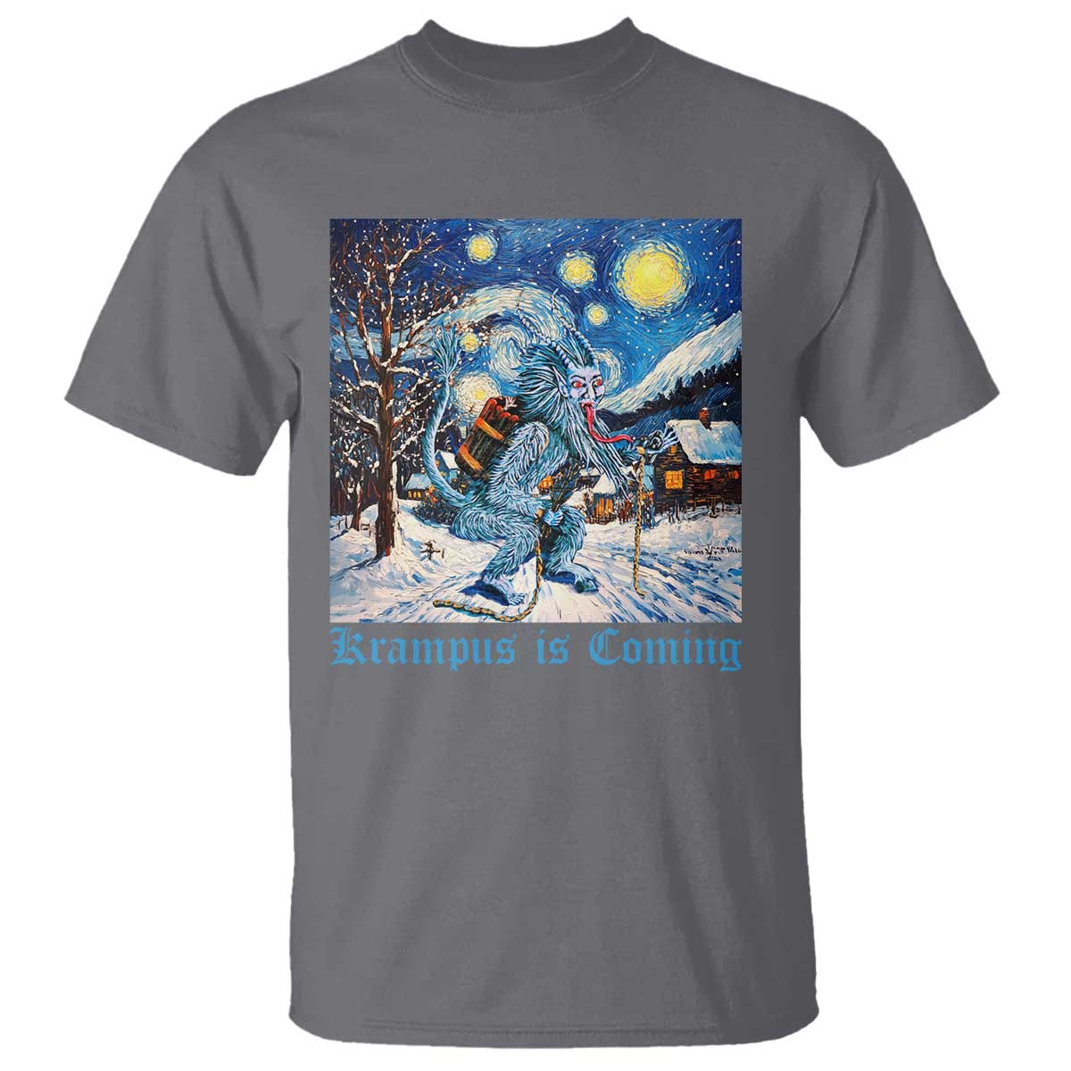 krampus-is-coming-t-shirt-spooky-christmas-starry-night