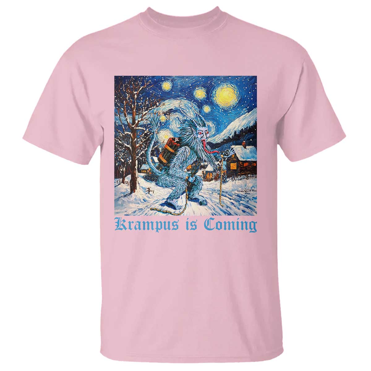 krampus-is-coming-t-shirt-spooky-christmas-starry-night