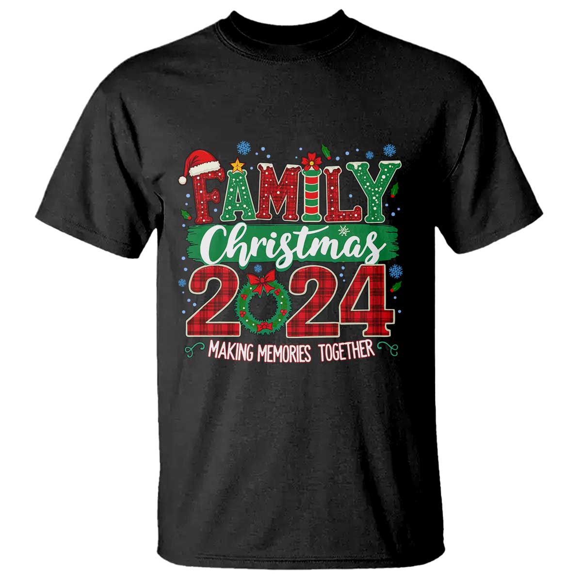 family-christmas-2024-t-shirt-making-memories-together
