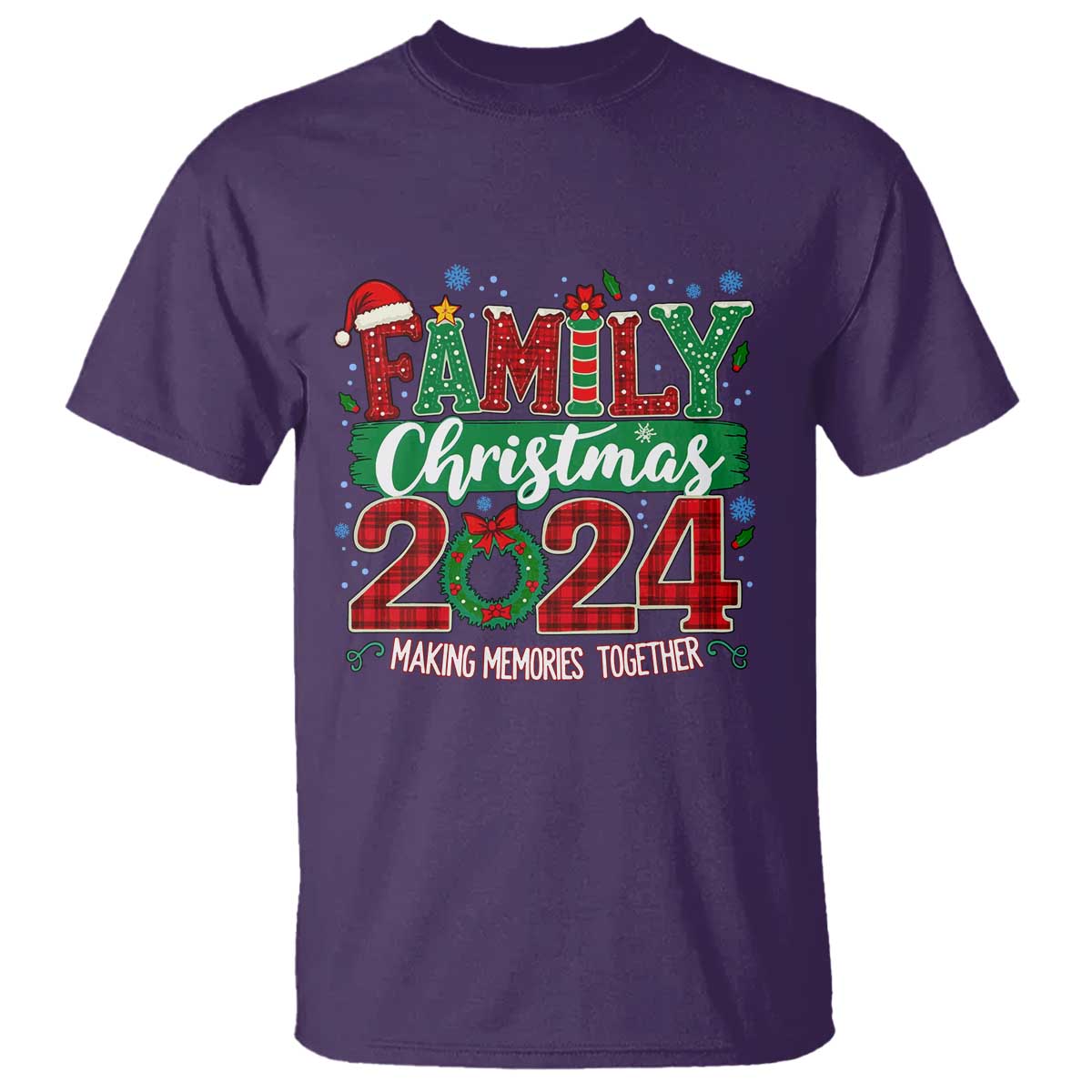 family-christmas-2024-t-shirt-making-memories-together