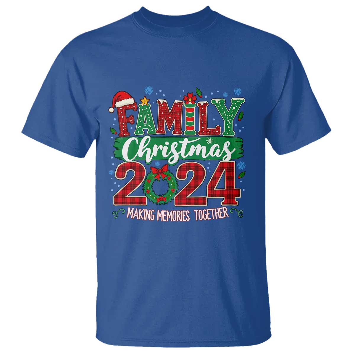 family-christmas-2024-t-shirt-making-memories-together