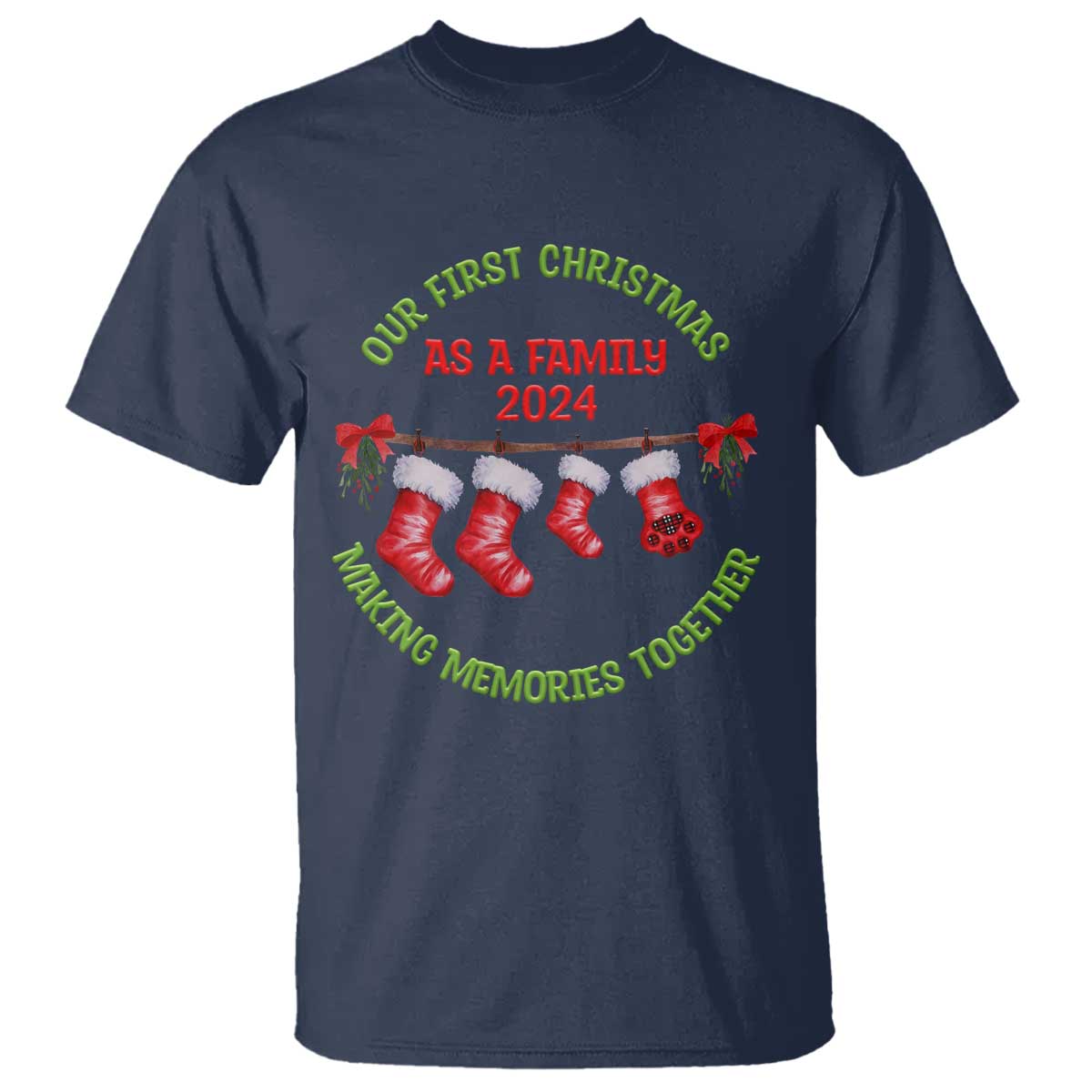 first-christmas-as-a-family-t-shirt-making-memories-together-xmas-2024