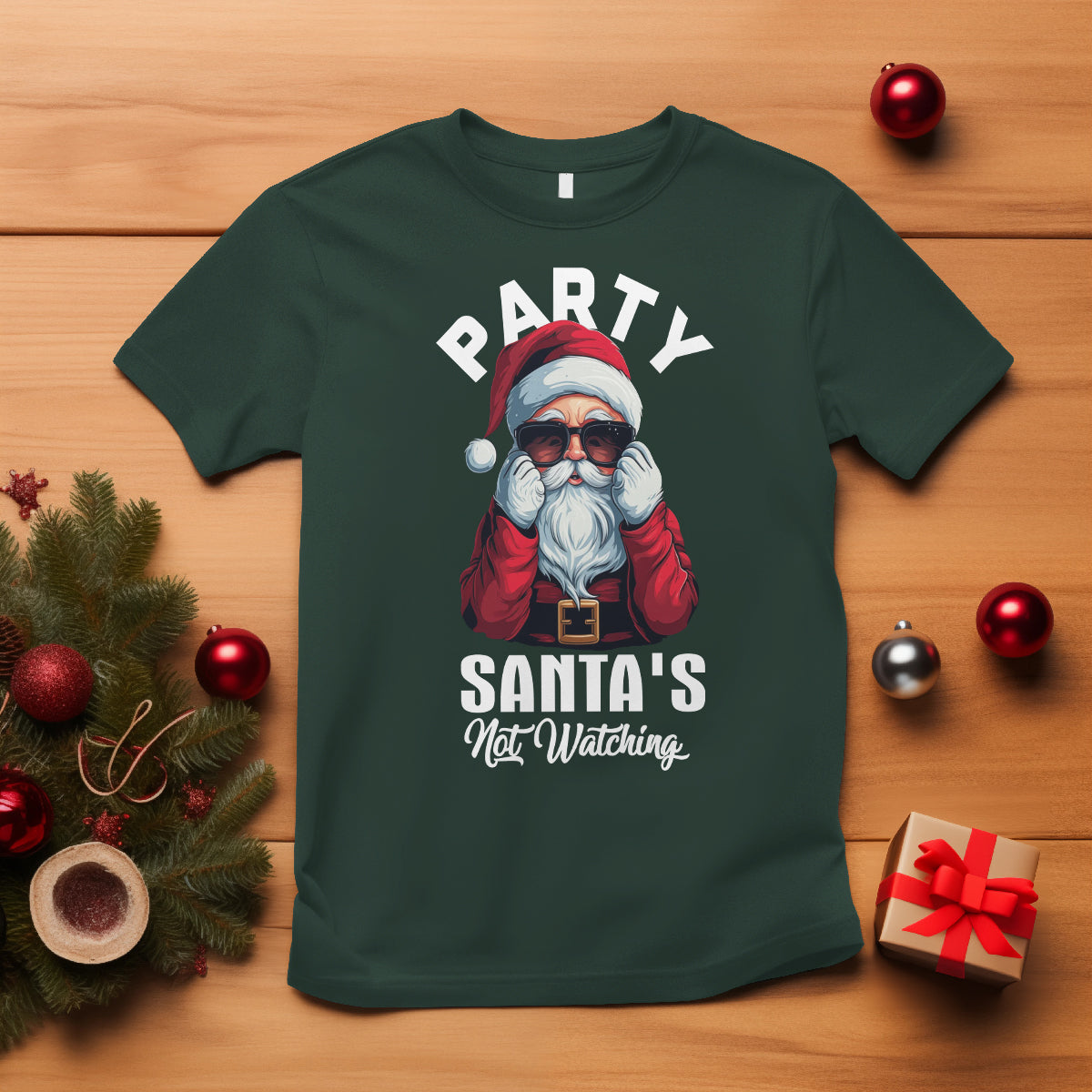 christmas-t-shirt-party-like-santas-not-watching-funny-santa-sunglas
