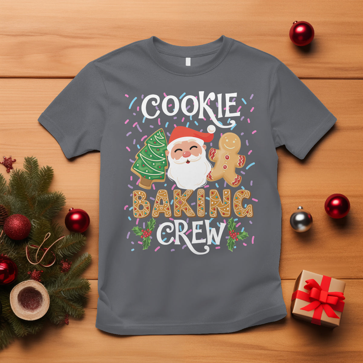 christmas-t-shirt-cookie-baking-crew-santa-xmas-tree-gingerbread