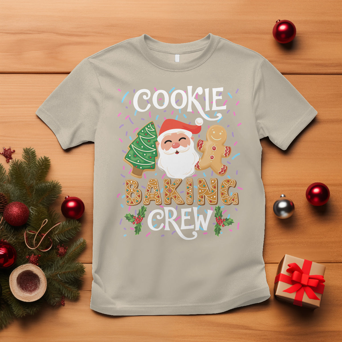 christmas-t-shirt-cookie-baking-crew-santa-xmas-tree-gingerbread