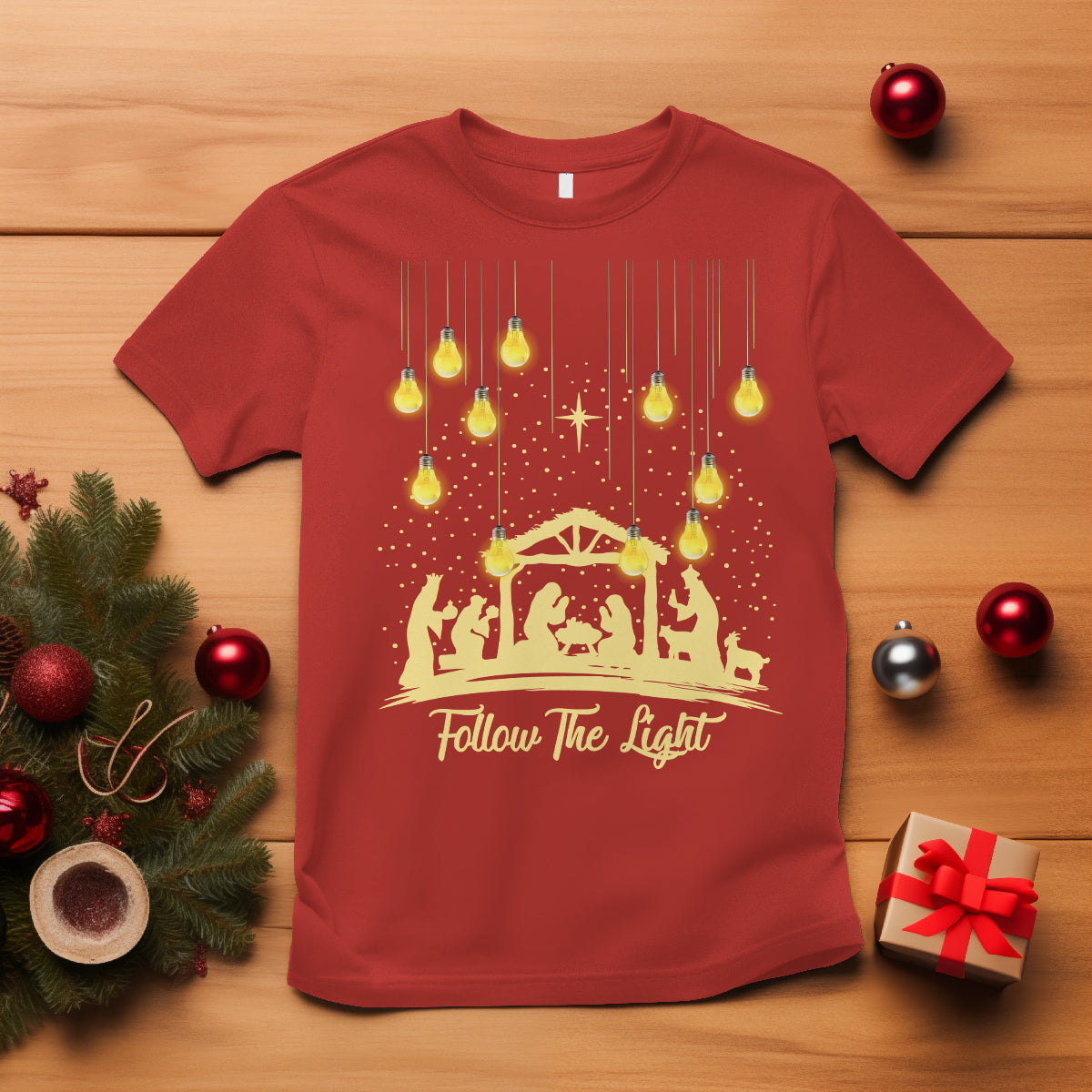follow-the-light-christ-chrsitmas-light-t-shirt