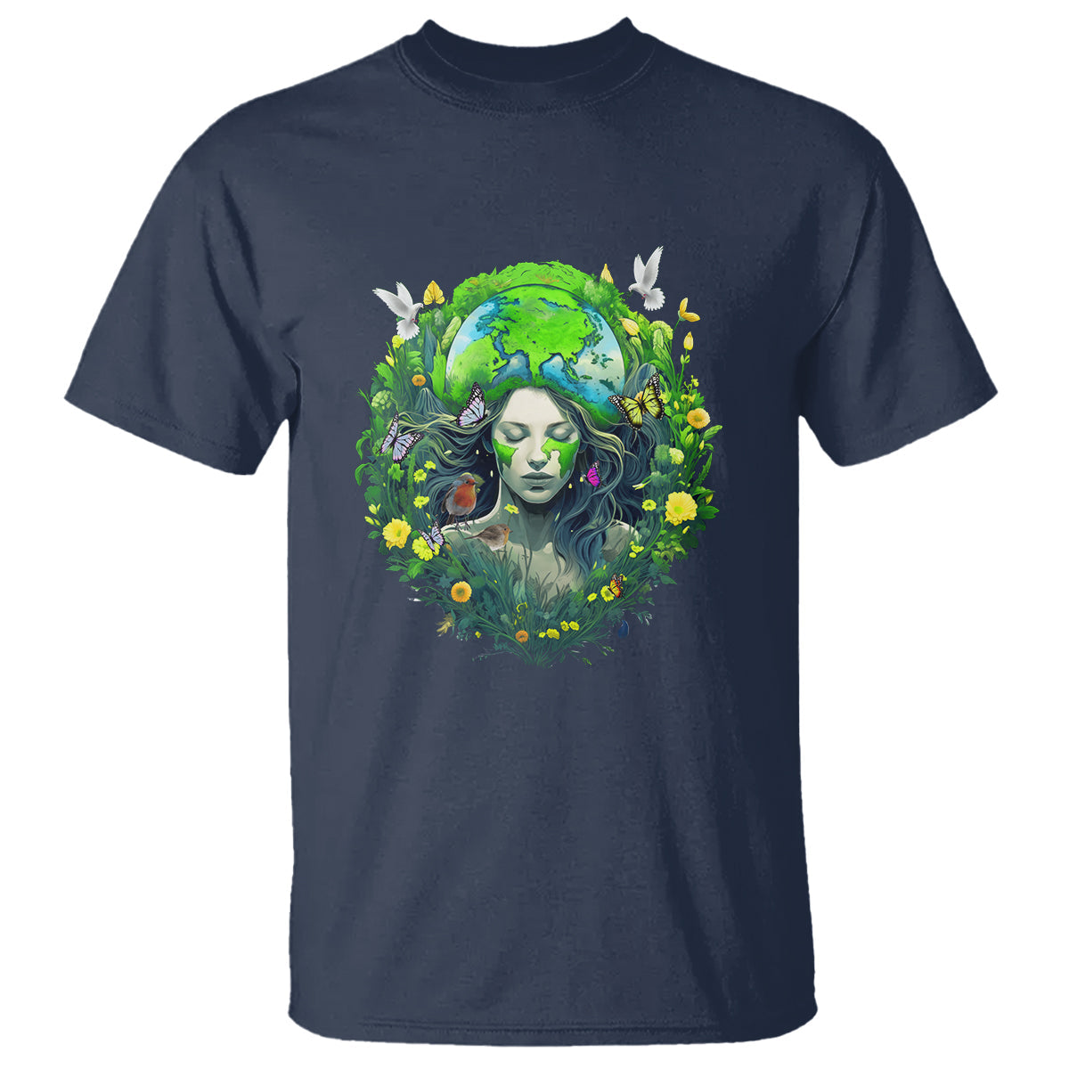 earth-day-t-shirt-mother-earth-gaia-goddess-of-nature