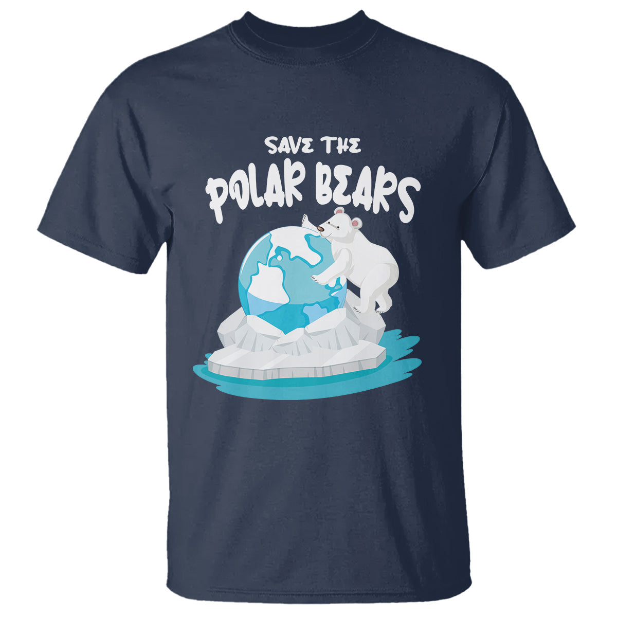 earth-day-t-shirt-save-the-polar-bears-climate-awareness