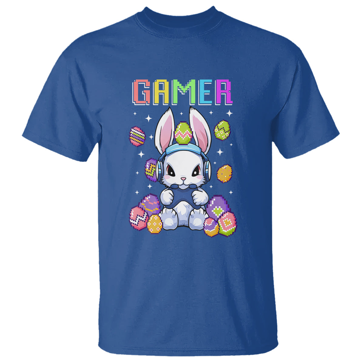 easter-day-t-shirt-bunny-gamer-playing-video-game