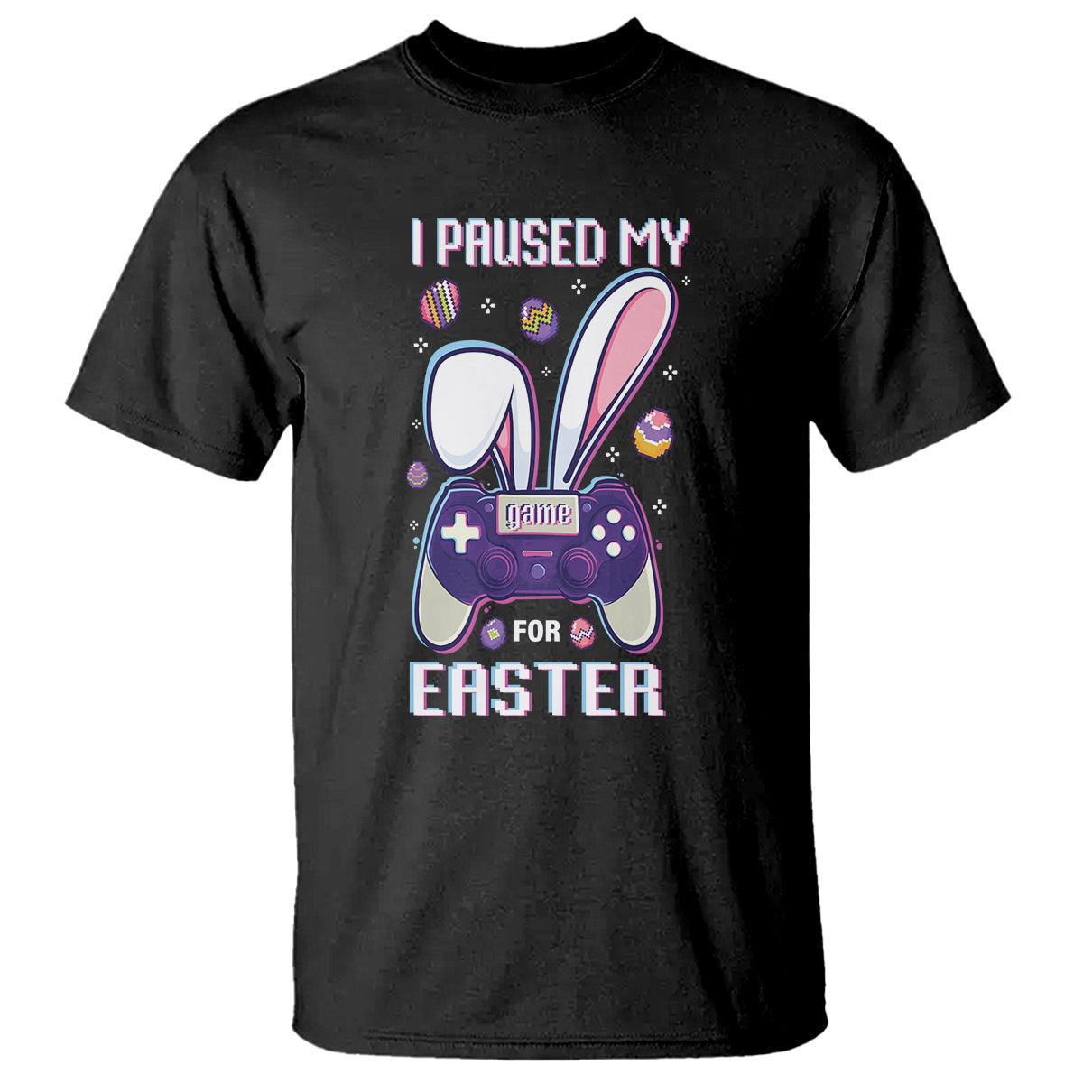i-paused-my-game-for-easter-day-funny-gamer-t-shirt