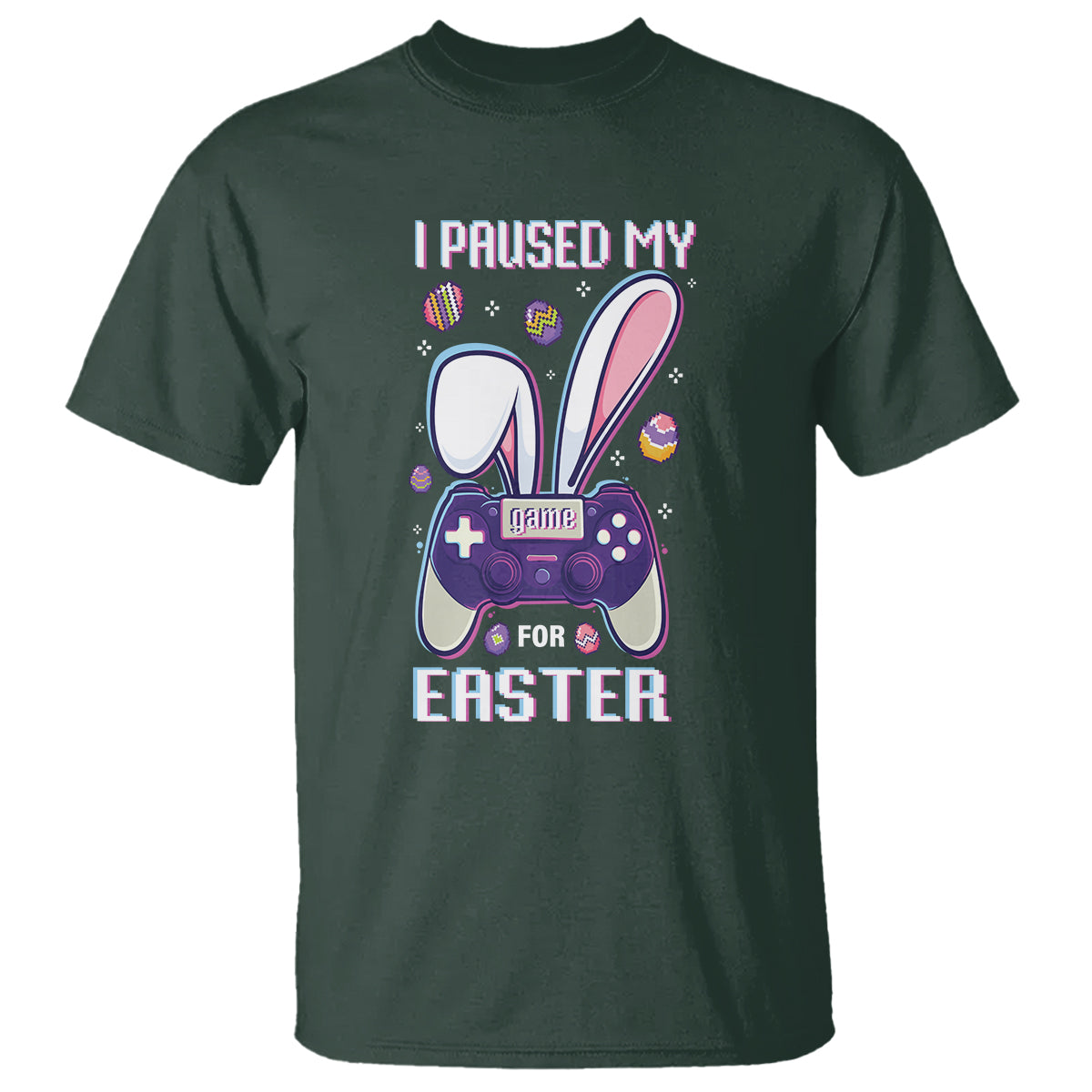 i-paused-my-game-for-easter-day-funny-gamer-t-shirt