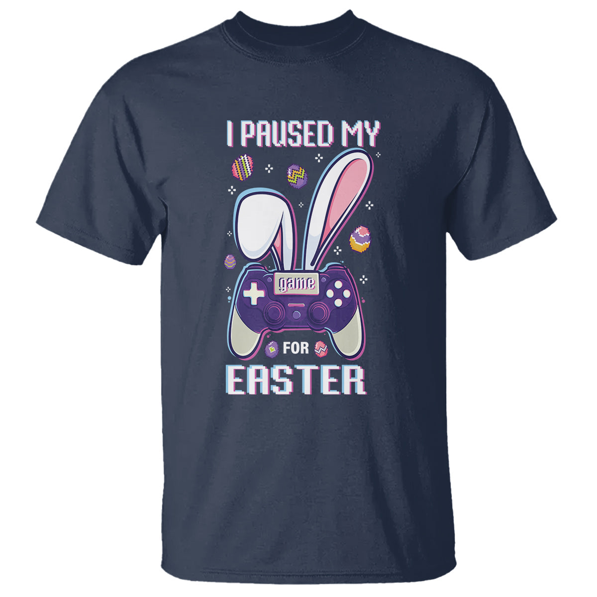 i-paused-my-game-for-easter-day-funny-gamer-t-shirt