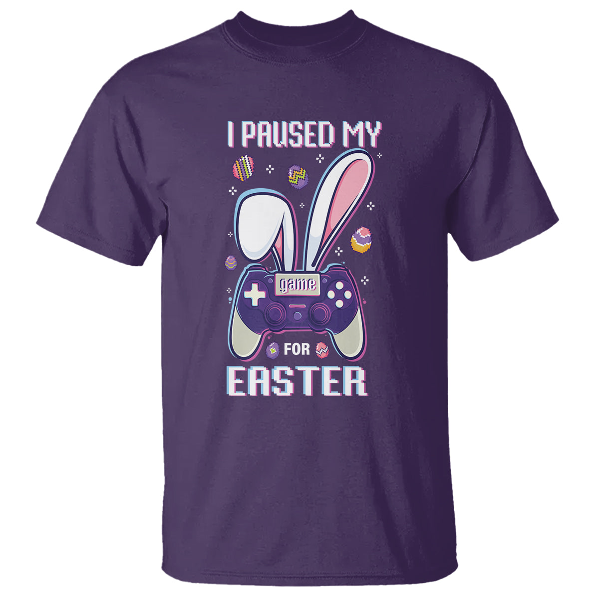 i-paused-my-game-for-easter-day-funny-gamer-t-shirt
