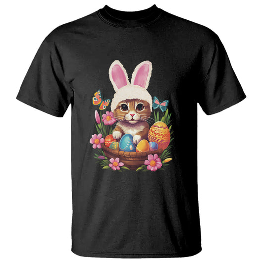 easter-day-t-shirt-cute-bunny-cat-lover-eggs-basket