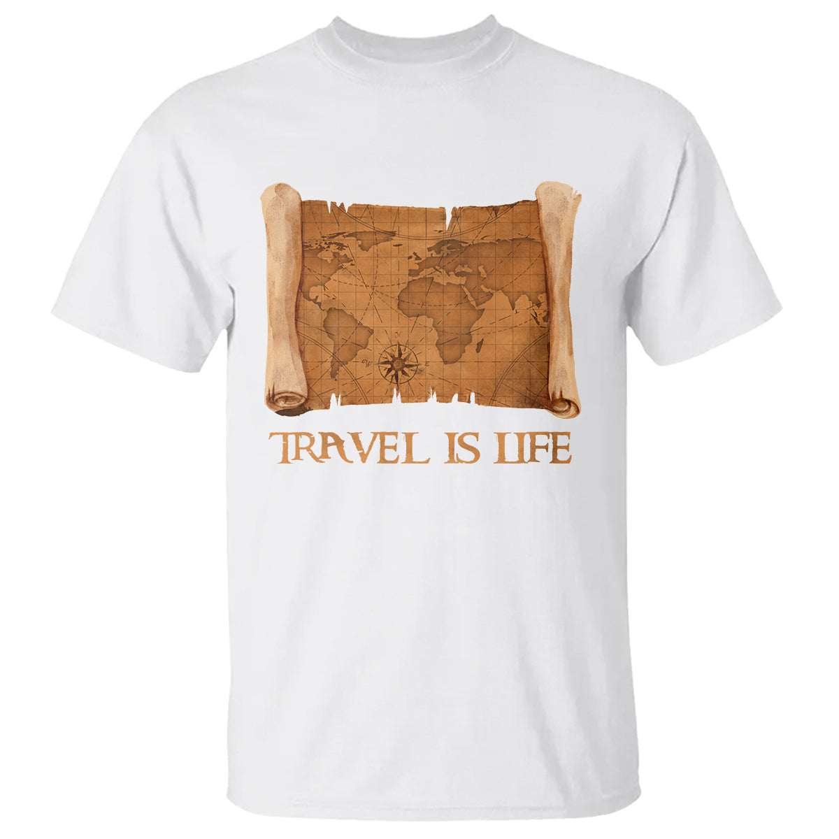 travel-is-life-t-shirt-vintage-world-map-traveling