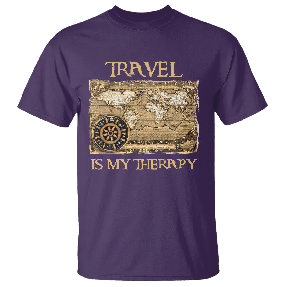travel-is-my-therapy-t-shirt-vintage-world-map-traveling
