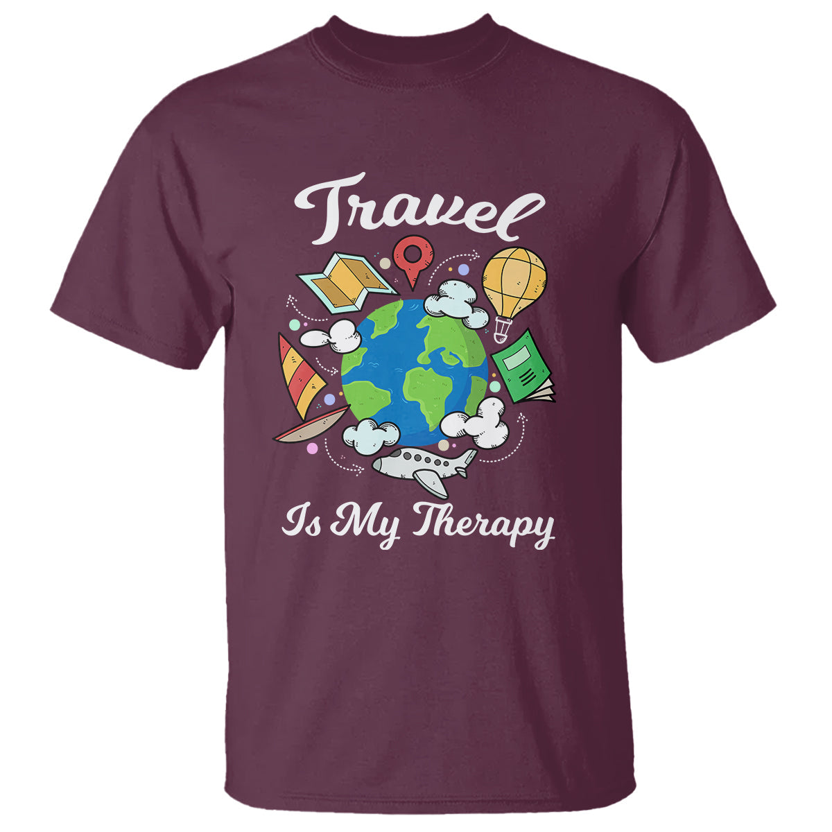 travel-is-my-therapy-t-shirt-world-traveling-1