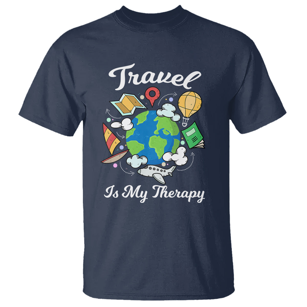 travel-is-my-therapy-t-shirt-world-traveling-1