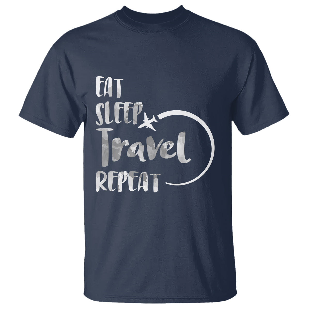 funny-travelling-t-shirt-eat-sleep-travel-repeat