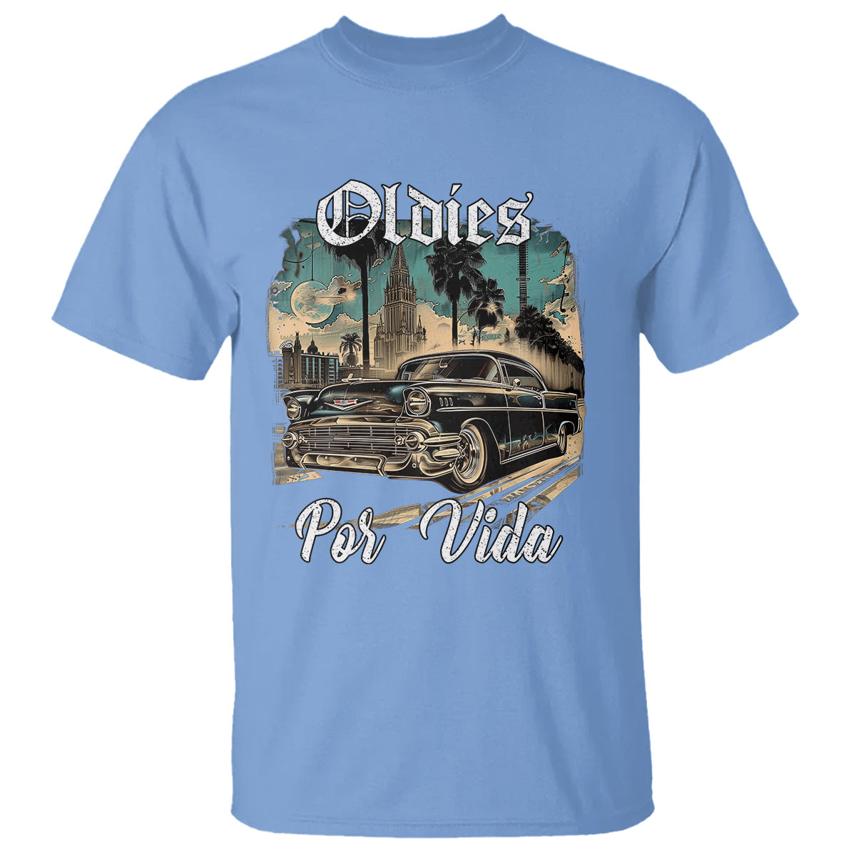 oldies-por-vida-vintage-car-lowrider-mexican-chicano-chicana-t-shirt