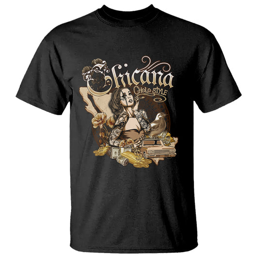 chicana-mexico-cholo-mexican-american-latina-t-shirt
