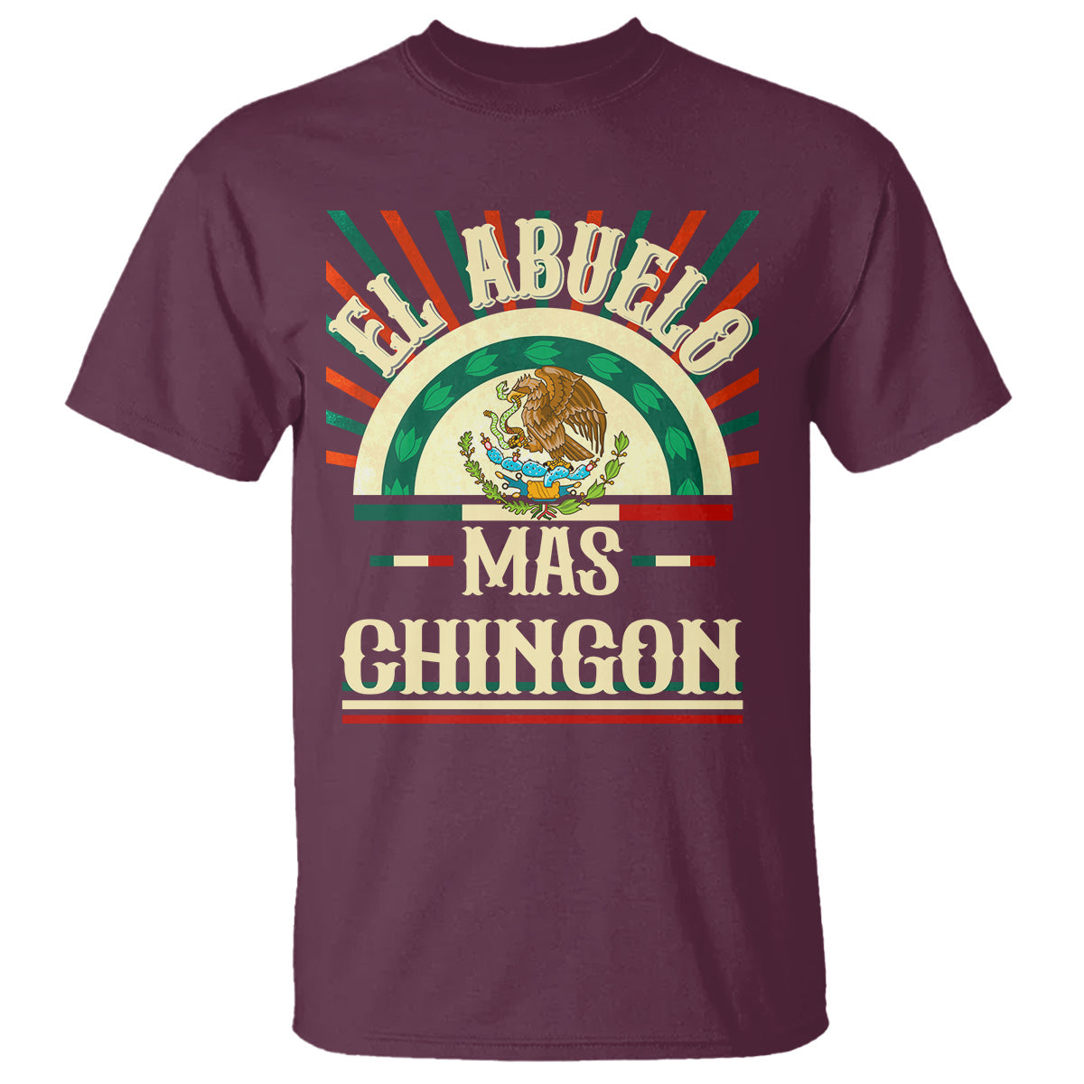 el-abuelo-mas-chingon-mexican-grandpa-mexico-fathers-day-t-shirt