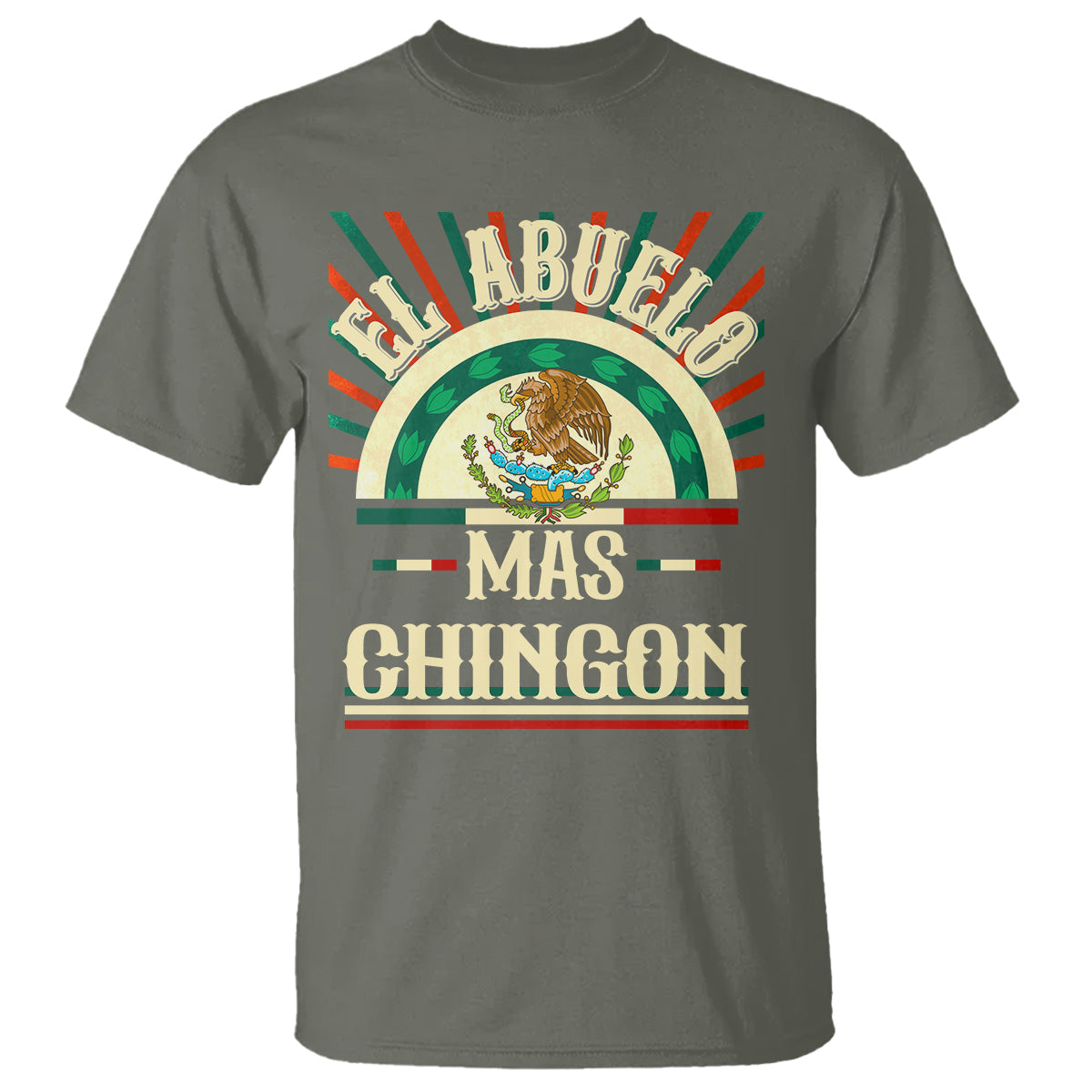 el-abuelo-mas-chingon-mexican-grandpa-mexico-fathers-day-t-shirt