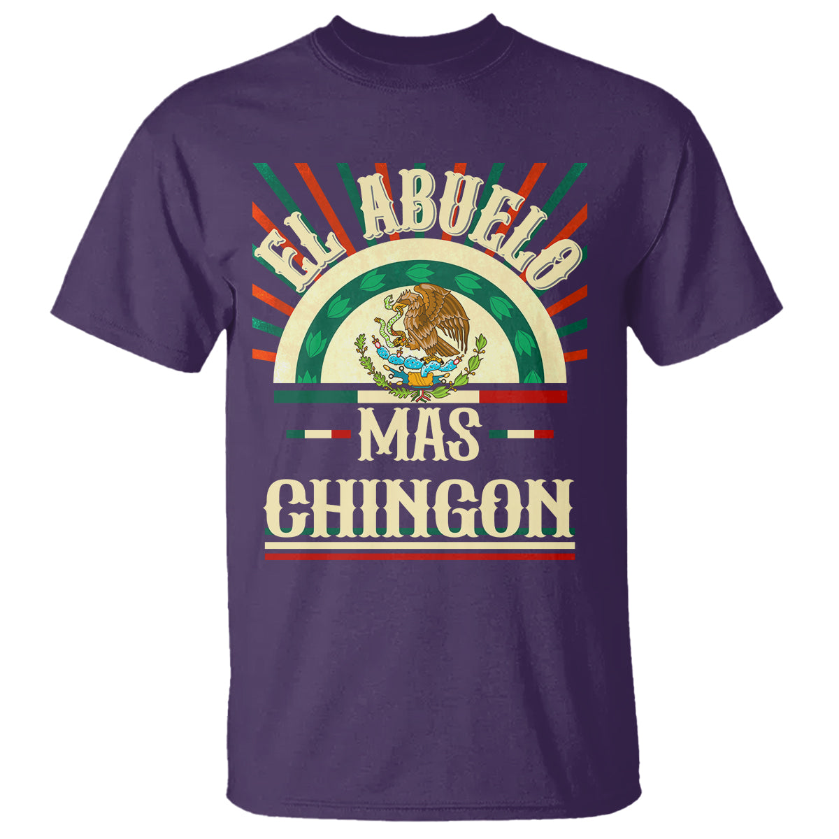 el-abuelo-mas-chingon-mexican-grandpa-mexico-fathers-day-t-shirt