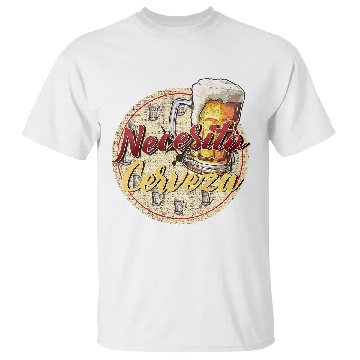 mexican-drinking-t-shirt-necesito-cerveza-mexico-beer-lover