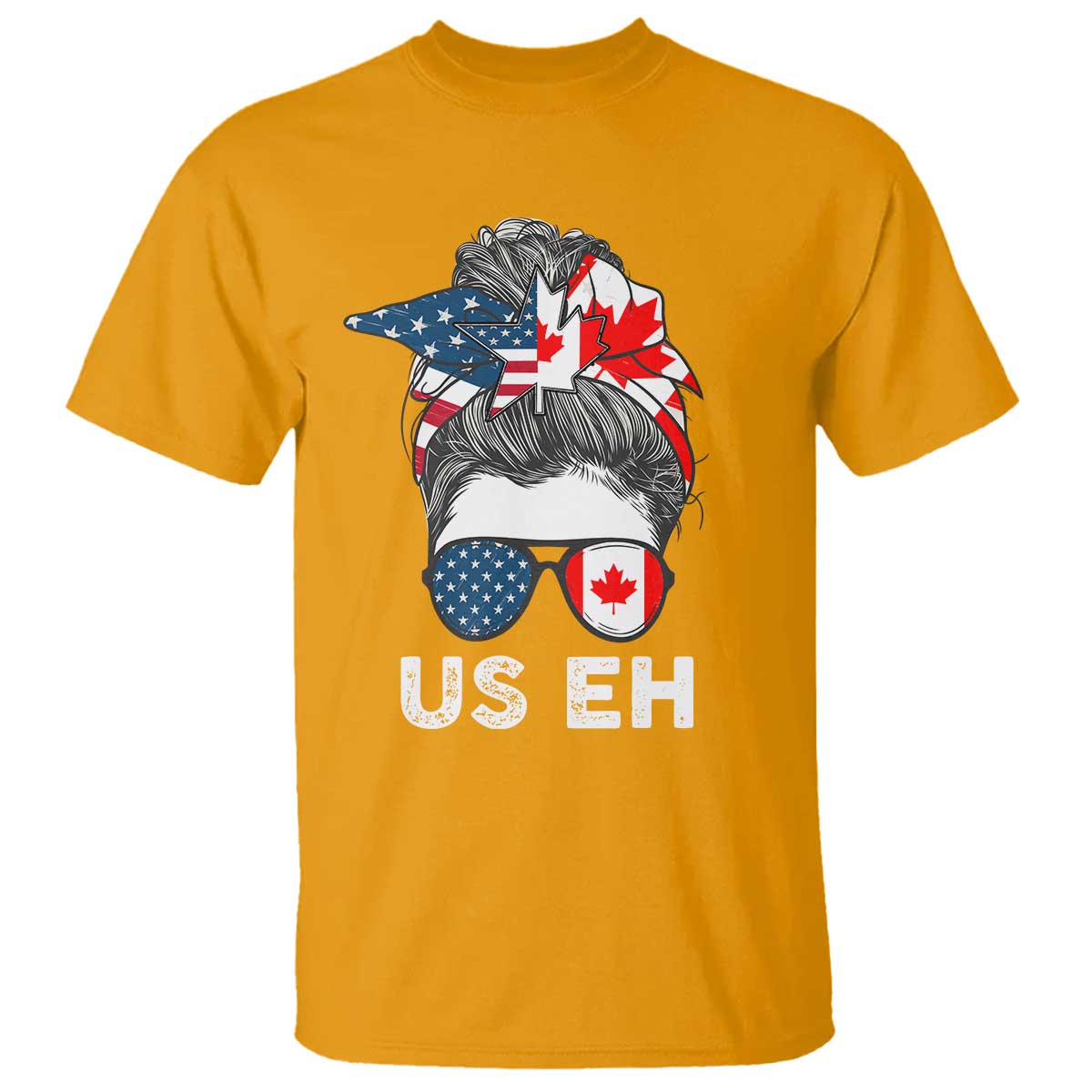 american-canadian-t-shirt-us-eh-messy-bun-usa-canada-flag