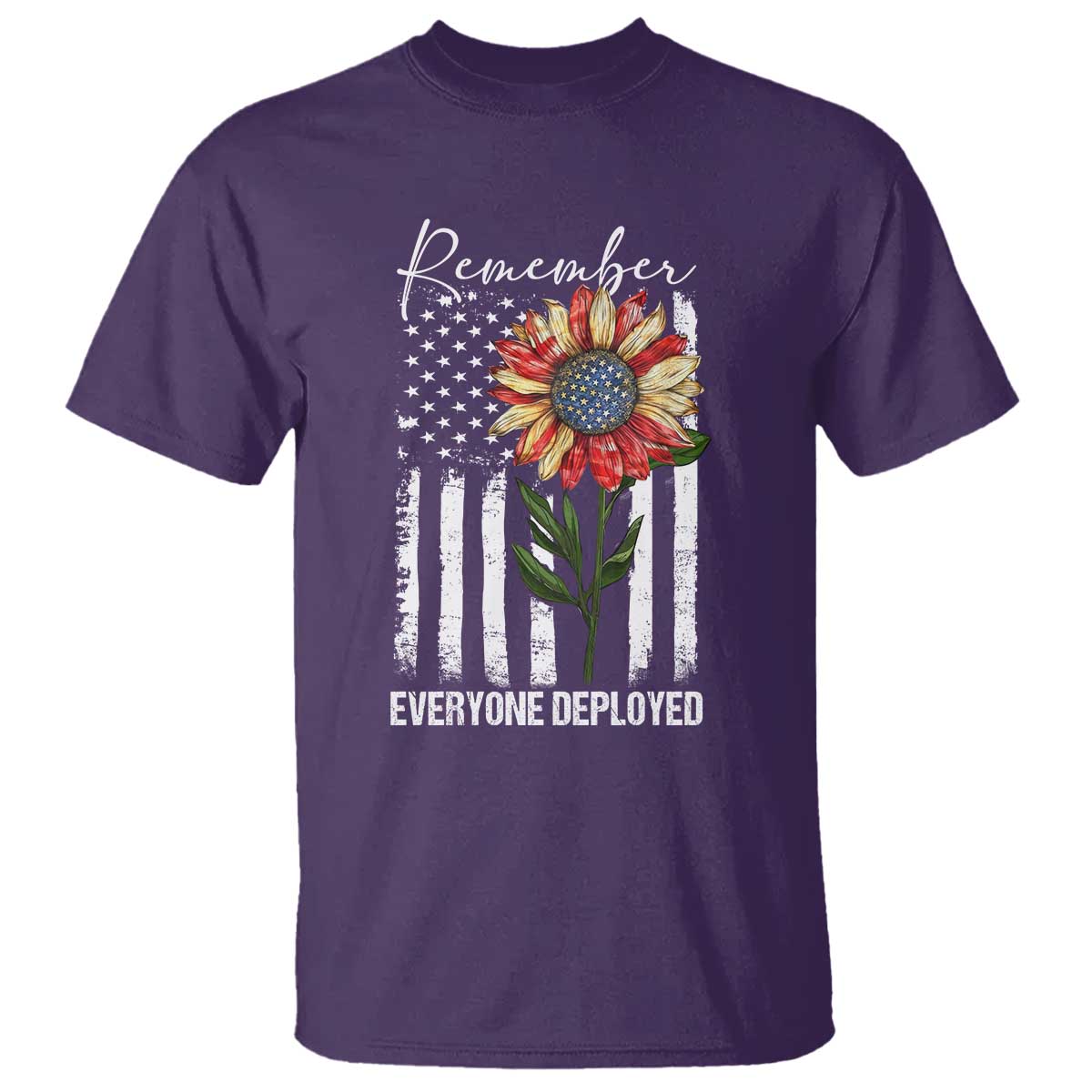 red-friday-t-shirt-remember-everyone-deployed-american-flag-sunflower