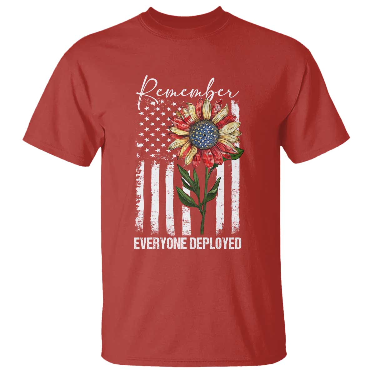 red-friday-t-shirt-remember-everyone-deployed-american-flag-sunflower