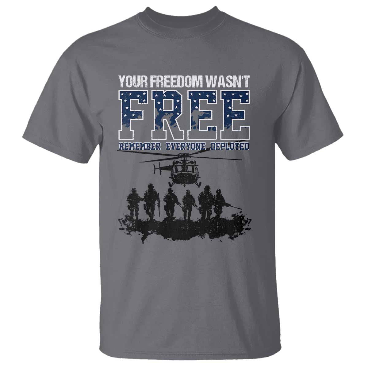 red-friday-t-shirt-your-freedom-wasnt-free-remember-everyone-deployed