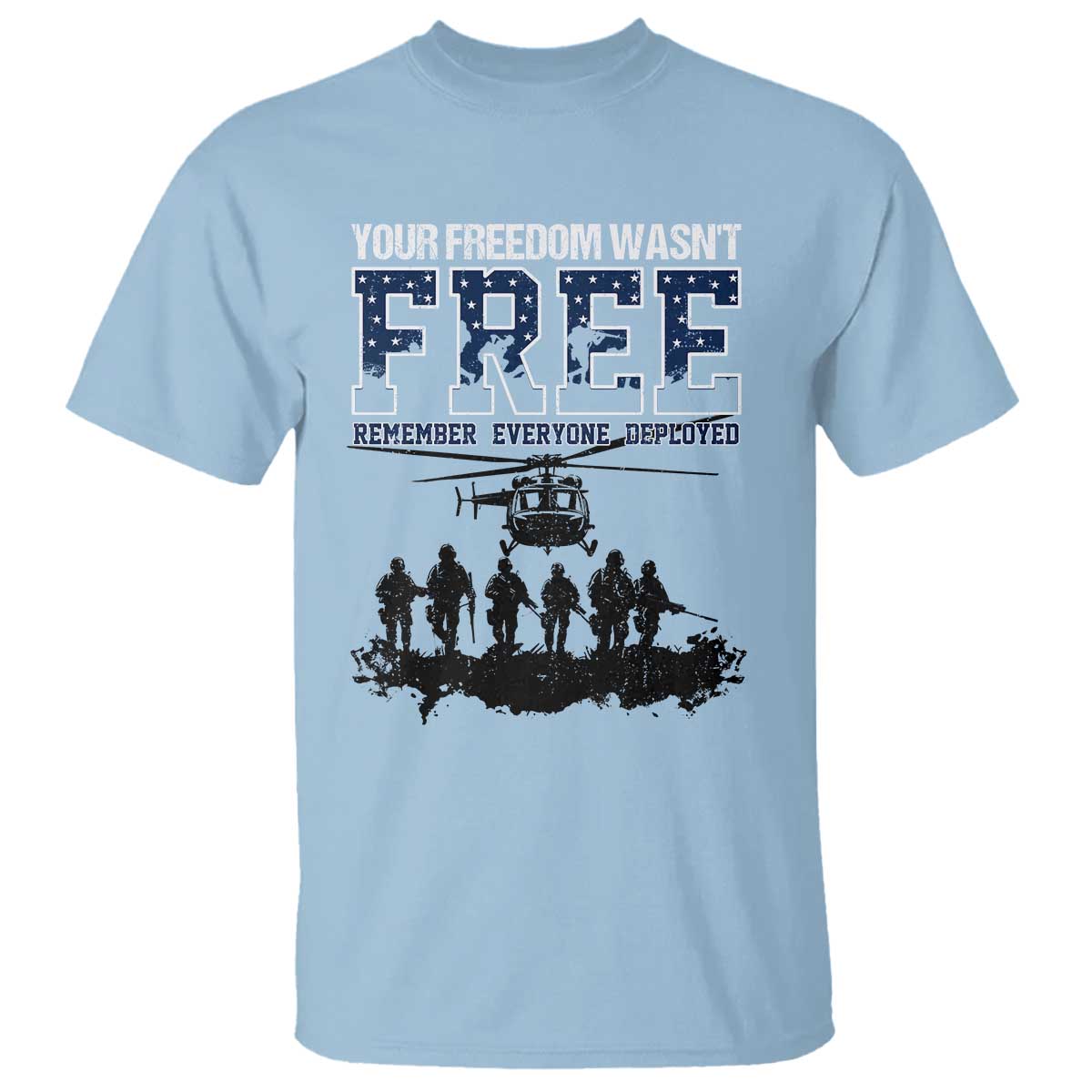 red-friday-t-shirt-your-freedom-wasnt-free-remember-everyone-deployed