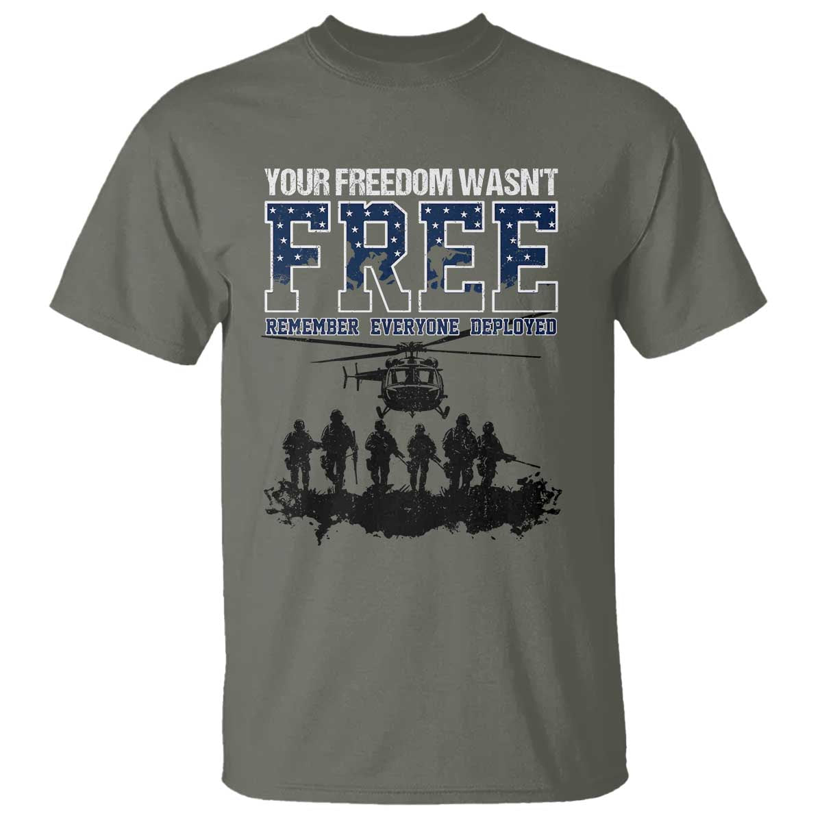 red-friday-t-shirt-your-freedom-wasnt-free-remember-everyone-deployed