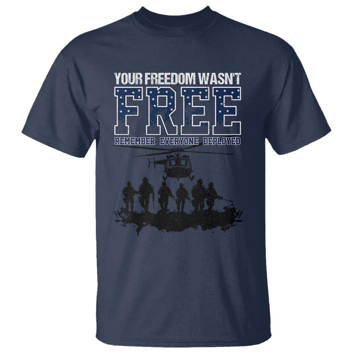 red-friday-t-shirt-your-freedom-wasnt-free-remember-everyone-deployed