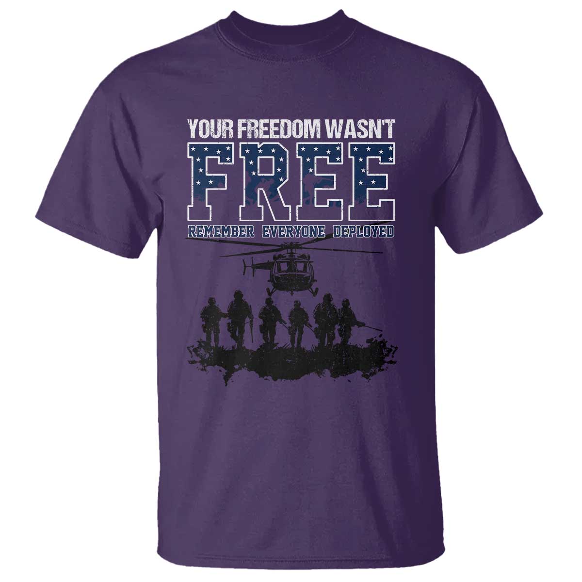 red-friday-t-shirt-your-freedom-wasnt-free-remember-everyone-deployed