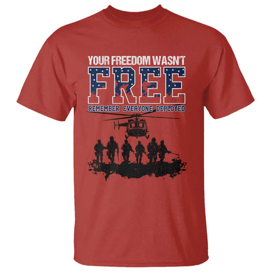 red-friday-t-shirt-your-freedom-wasnt-free-remember-everyone-deployed