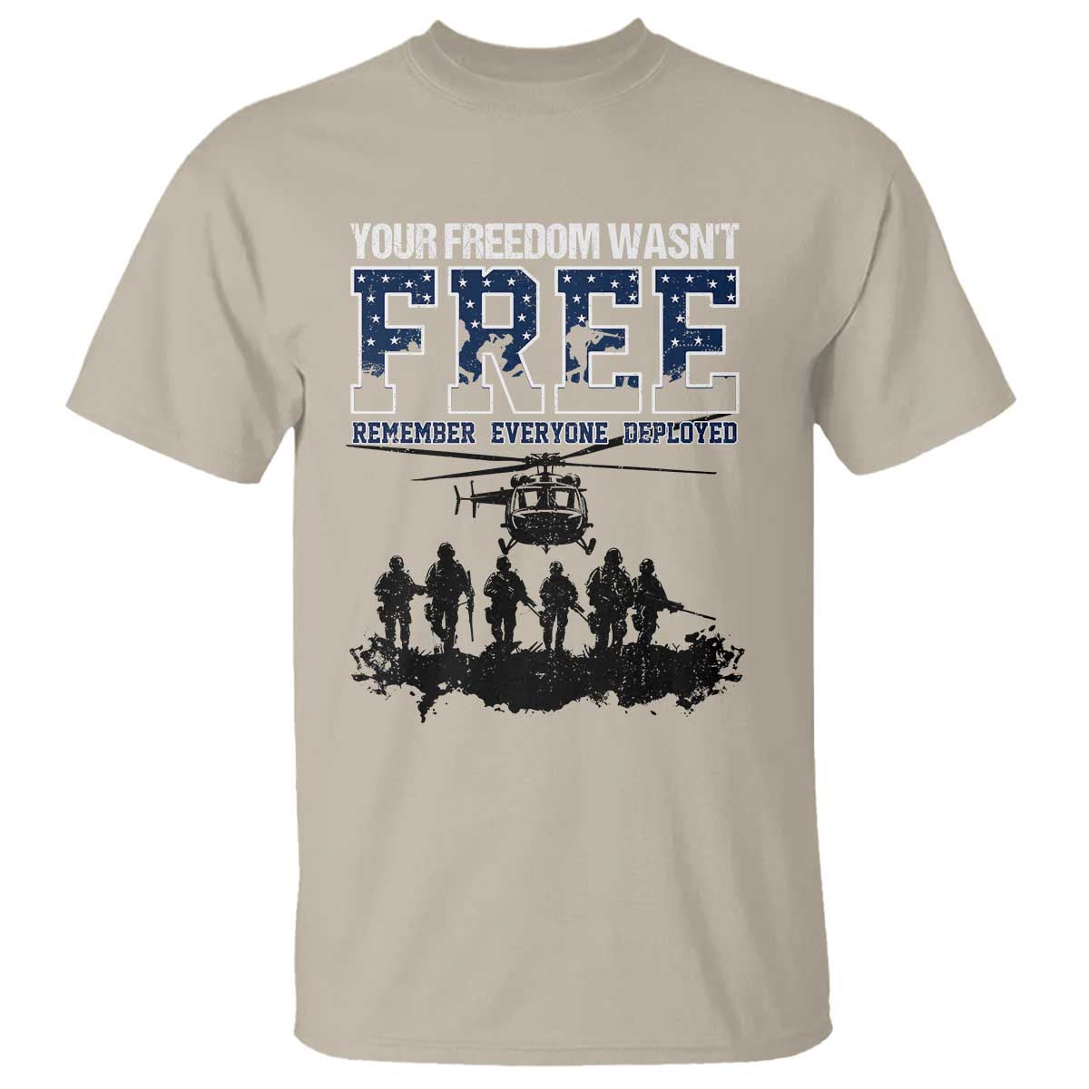 red-friday-t-shirt-your-freedom-wasnt-free-remember-everyone-deployed