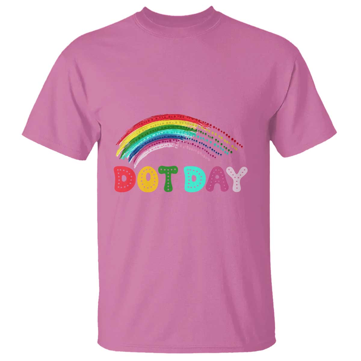 rainbow-happy-dot-day-t-shirt