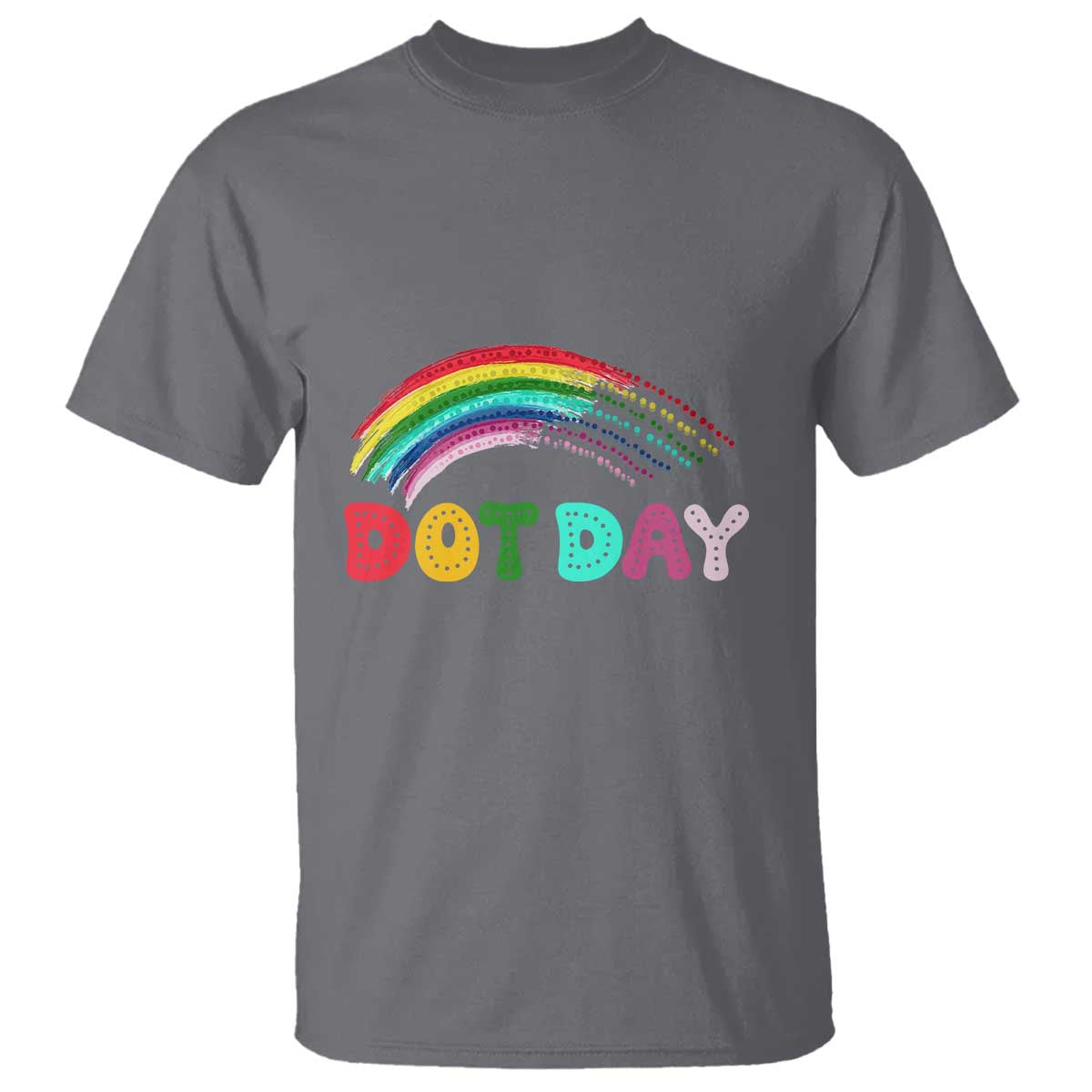 rainbow-happy-dot-day-t-shirt