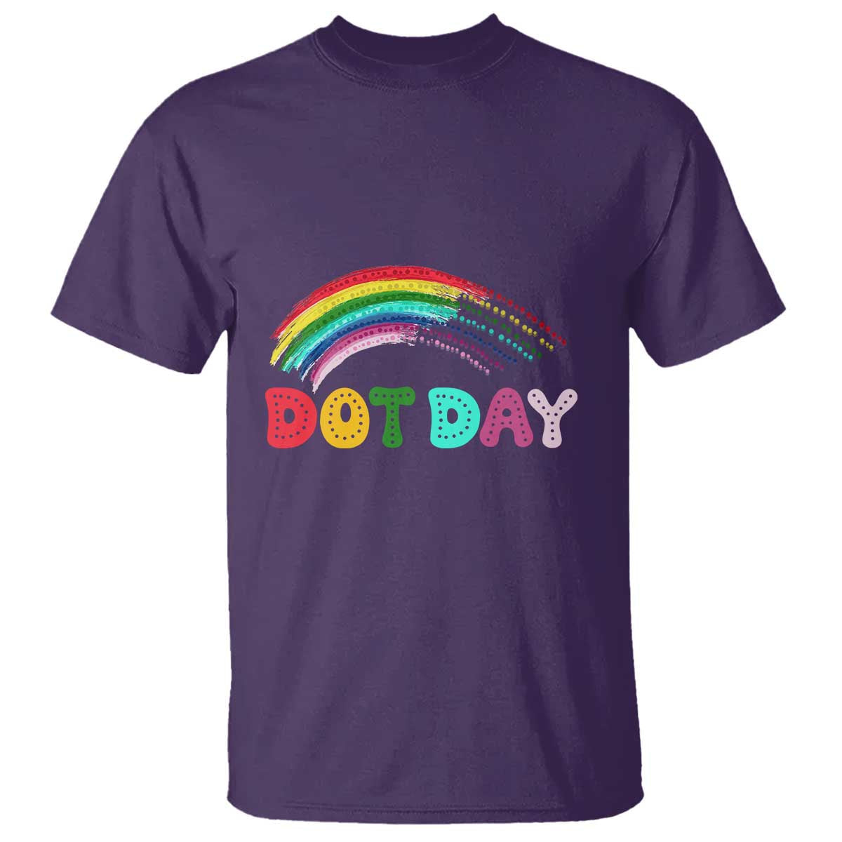 rainbow-happy-dot-day-t-shirt